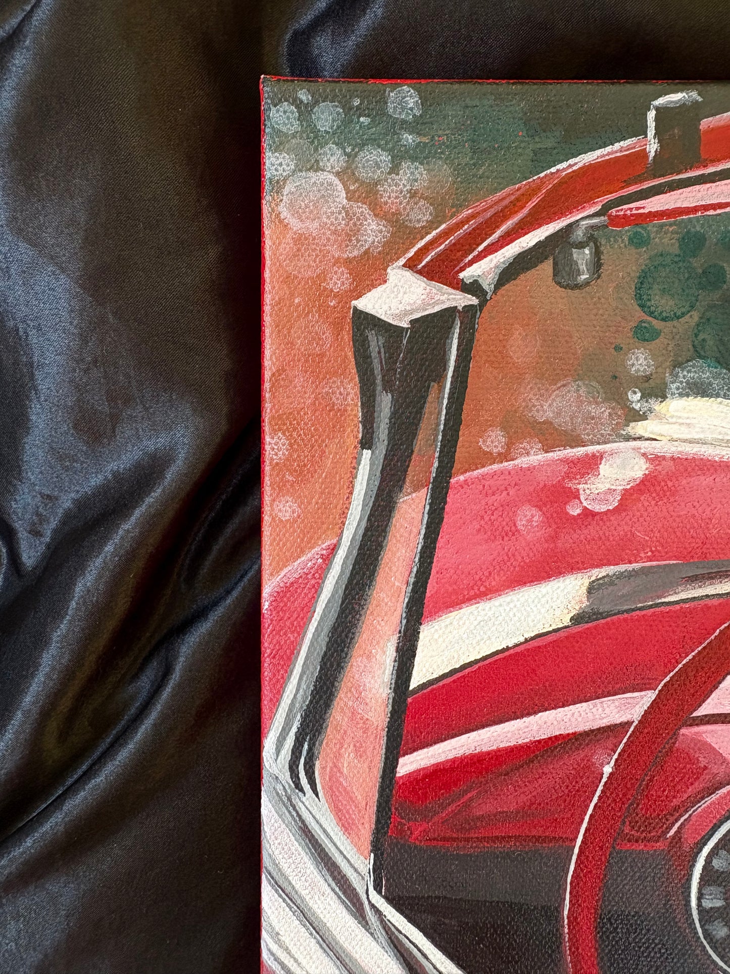 Unstoppable - Red Head collection - 11x14 inch Original artwork